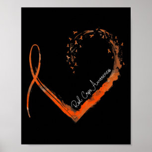 Póster Sensibilización sobre el corazón elegante