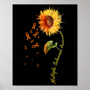 Póster Sensibilización sobre la esclerosis Girasol Sensib
