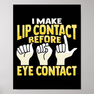 Póster Sensibilización sobre la pérdida de audición sorda