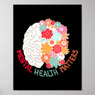 Póster Sensibilización Y Prevención Del Suicidio Cerebral