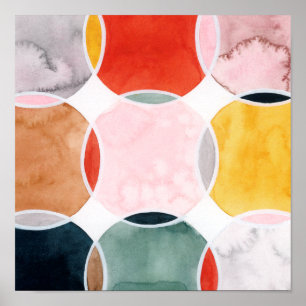 Póster Sensical - Circle Pattern