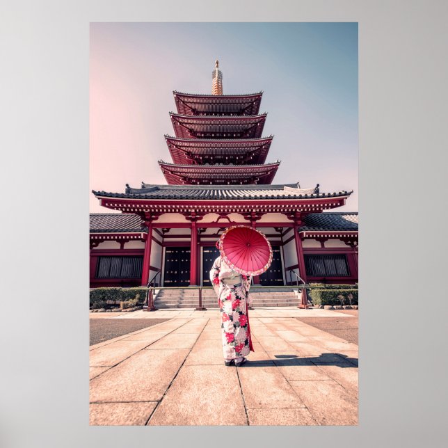 Póster Senso-Ji (Frente)