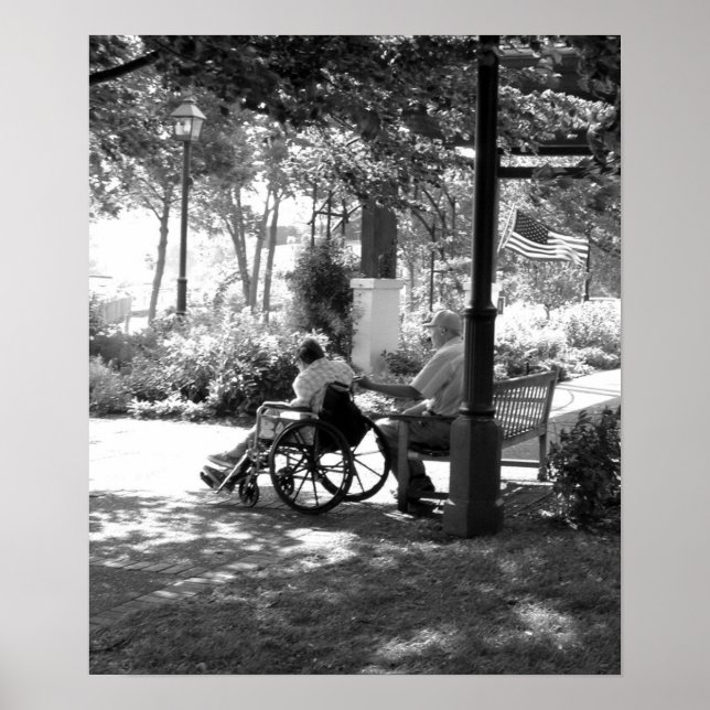 Póster Sentarse conmigo (Frente)