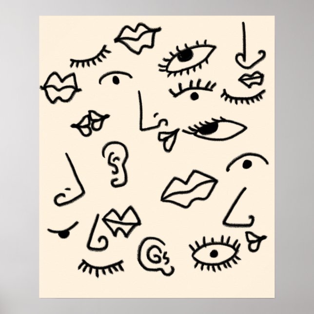 Póster Sentidos (Frente)