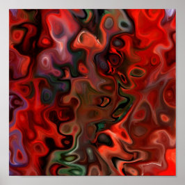 Póster Sentimientos abstractos de 495 yb