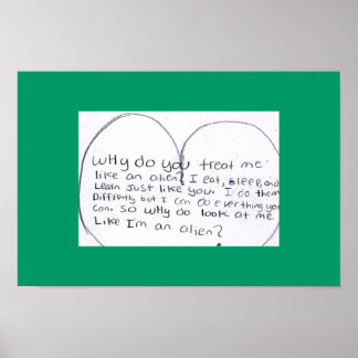 Póster Sentimientos de los jóvenes