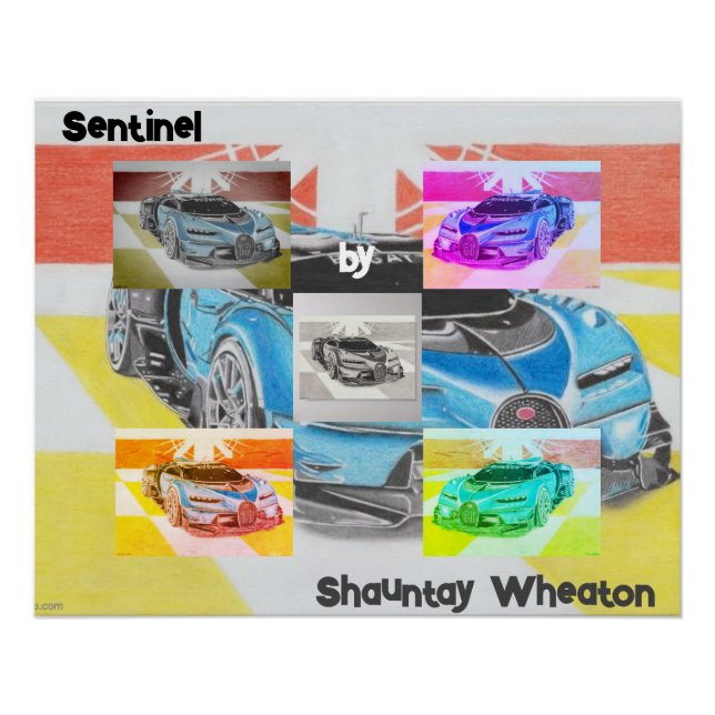 Póster Sentinel (Anverso)