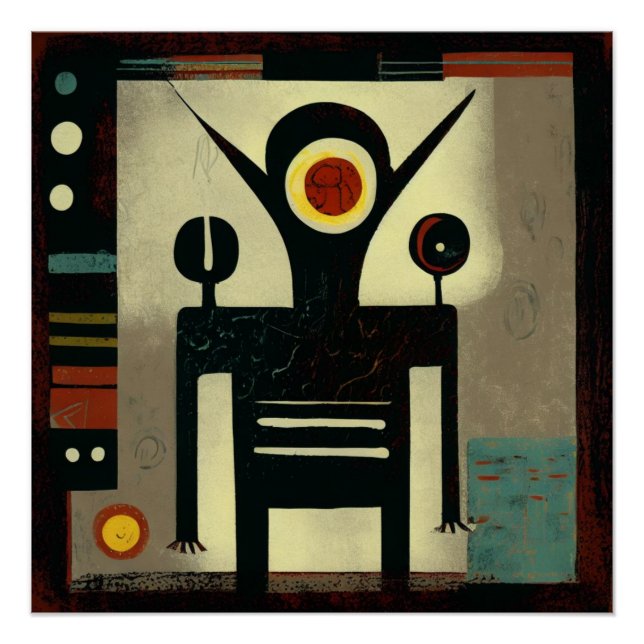 Póster Sentinel cósmico (Anverso)