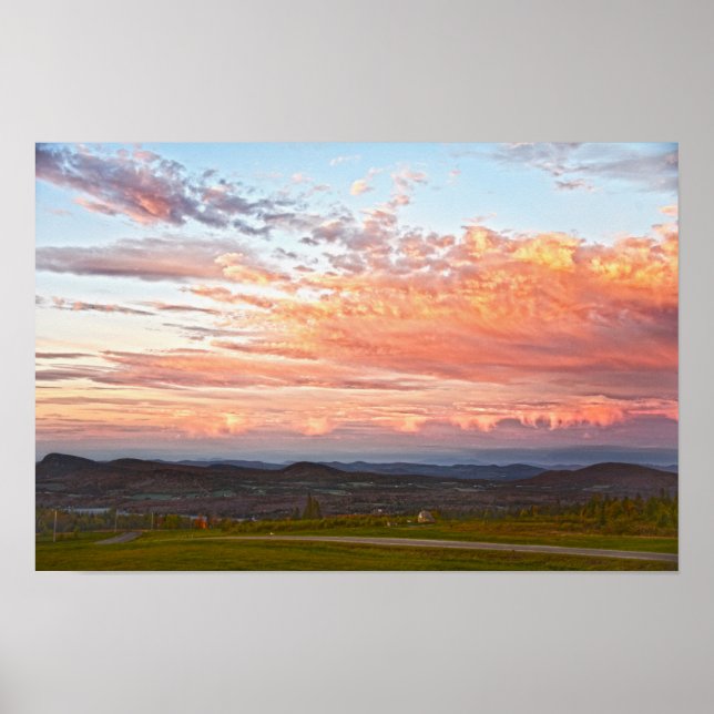 Póster Sentinel Rock Sunset, Vermont (Frente)