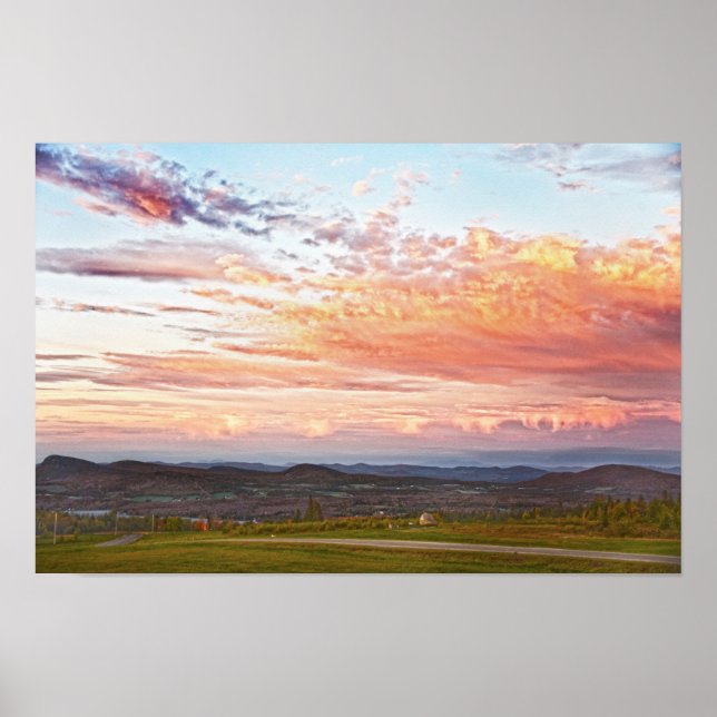 Póster Sentinel Rock Sunset, Vermont (Frente)