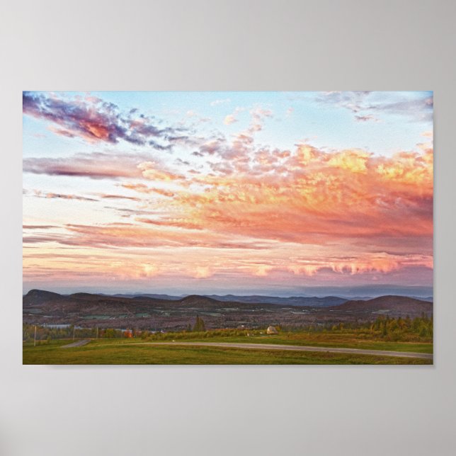 Póster Sentinel Rock Sunset, Vermont (Frente)
