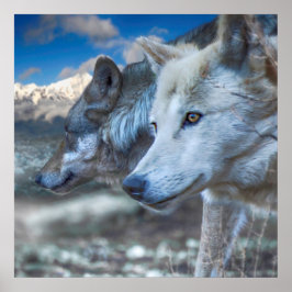 Póster Sentinelas del Lobo Gris