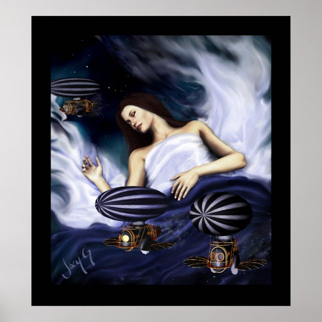 Póster Sentineles de sueño (Frente)