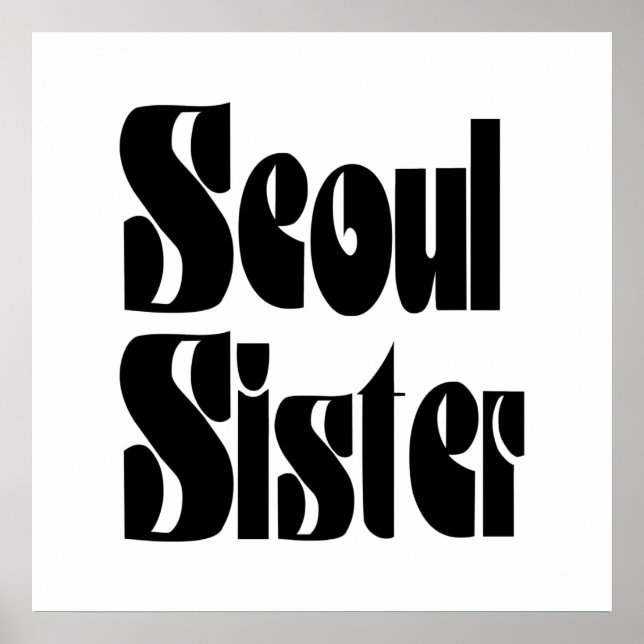 Póster Seoul Sister Poster (Frente)
