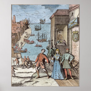 Póster Separación de Columbus con Fernando y