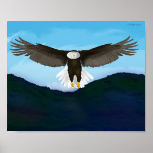 Póster Separe sus alas y vuele el poster de Eagle