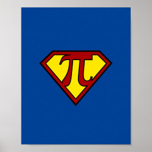 Póster Seper Pi man