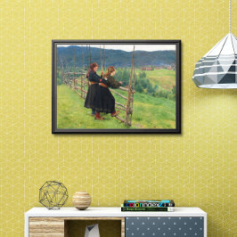 Póster Septiembre Erik Werenskiold Bella Artes Noruega