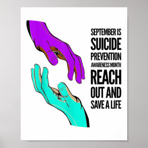 Póster Septiembre es mes de concientización sobre prevenc