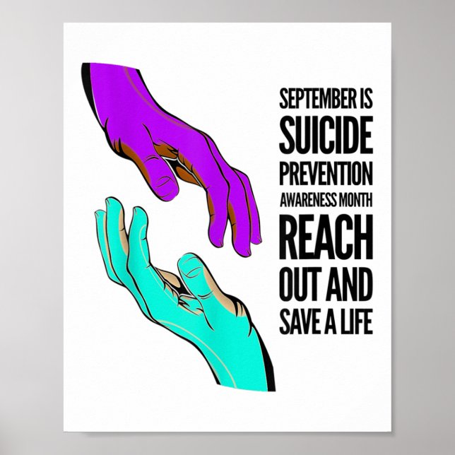 Póster Septiembre es mes de concientización sobre prevenc (Frente)
