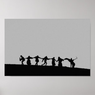 Póster Séptimo sello de Ingmar Bergman