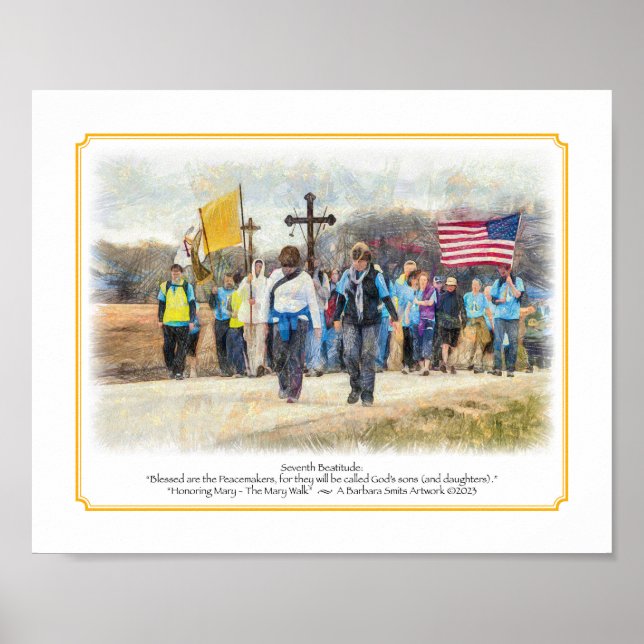 Póster Séptimo tamaño de Beatitude 8x10 (Frente)