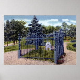 Póster Sepulcro de fuerte Wayne Indiana de Johnny