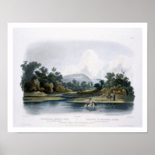 Póster Sepulcro en las colinas del mirlo, placa de