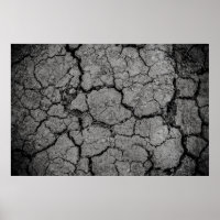 Sequía árida de tierra gris