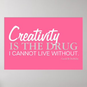 Póster Ser creativo - Inspiración Poster