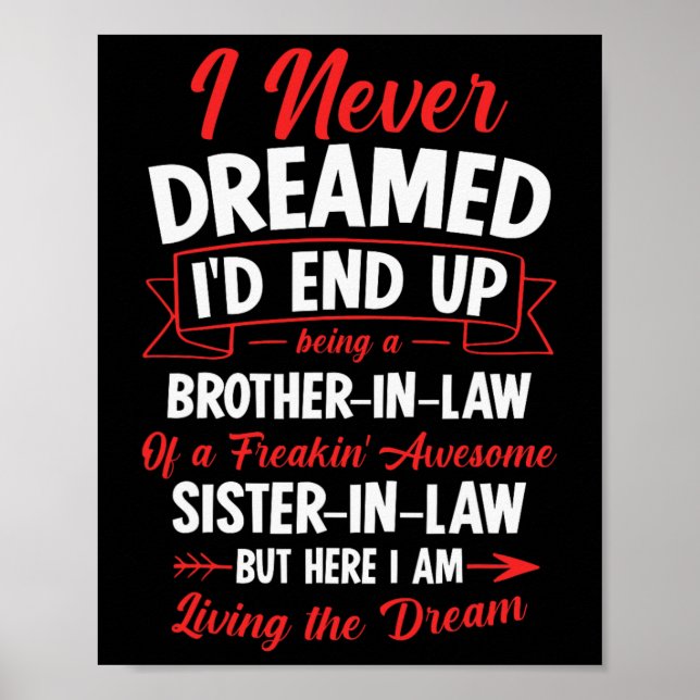 Póster Ser cuñado de un maldito sitio infame (Frente)