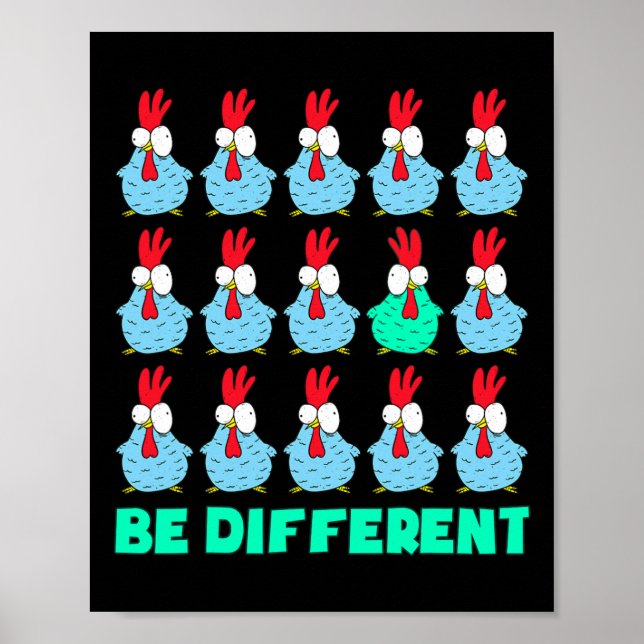 Póster Ser Diferente  (Frente)