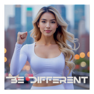 PÓSTER SER DIFERENTE - 