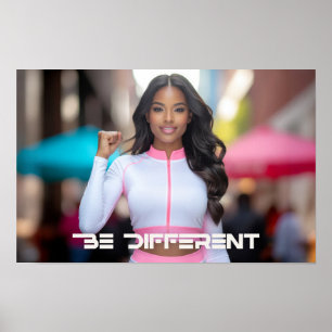 PÓSTER SER DIFERENTE