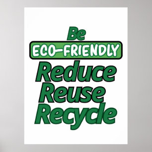 Póster Ser Ecoamistoso