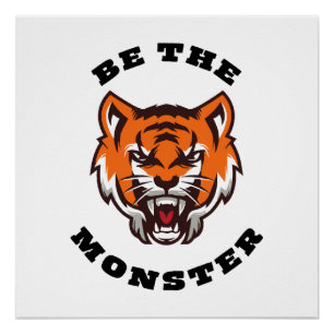 PÓSTER SER EL MONSTRUO