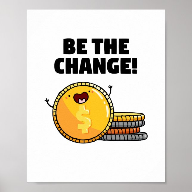 Póster Ser el Poster de cambio de dinero (Frente)