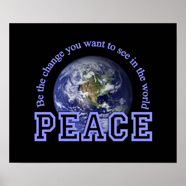 Póster Ser el poster de cambios (Frente)