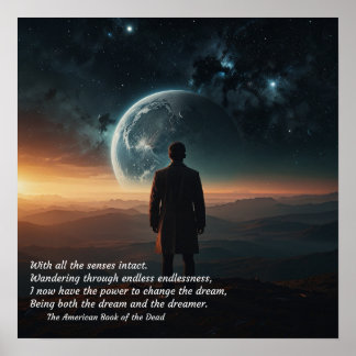 Póster Ser el sueño y el Poster soñador