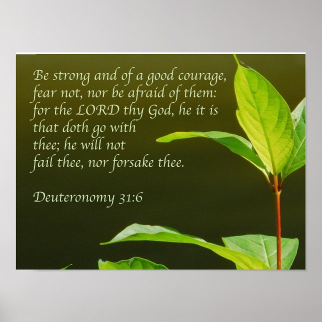 Póster Ser fuerte (Frente)