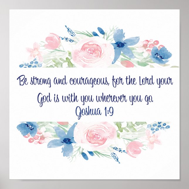 Póster Ser fuerte y valiente (Frente)