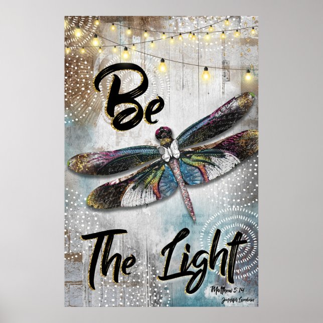 Póster Ser la luz (Frente)