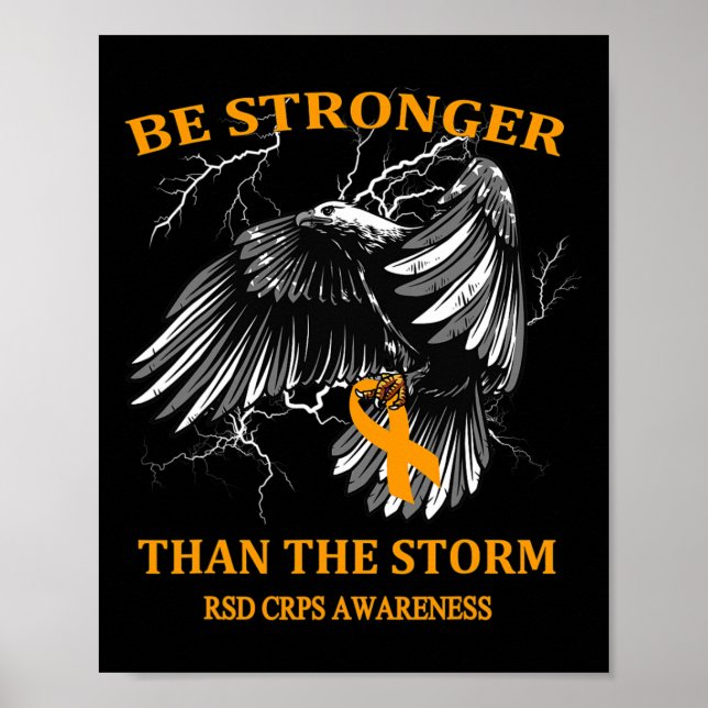 Póster Ser Más Fuerte Que La Tormenta Rsd Crps (Frente)