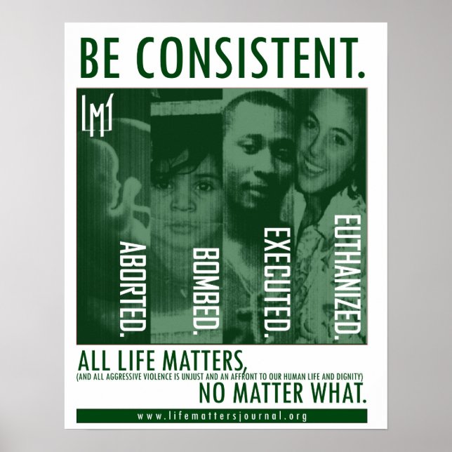 Póster Ser Poster consistente (Frente)