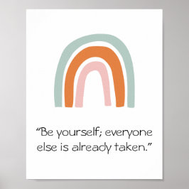 Póster Ser Poster de cita