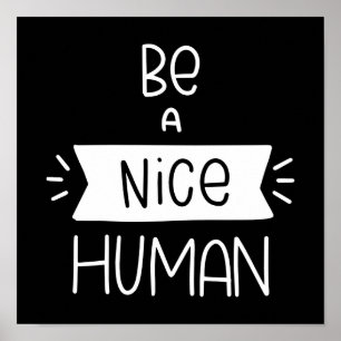 Póster Ser un buen ser humano