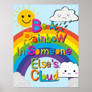 PÓSTER SER UN LLUVIA EN LA CLASE DE OTRO