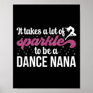 Póster Ser Una Abuela De Baile Nana Bailando Nana De Bail