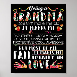Póster Ser una abuela no me hace viejo