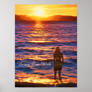 Póster Ser uno con papel de Poster de valor (mate)